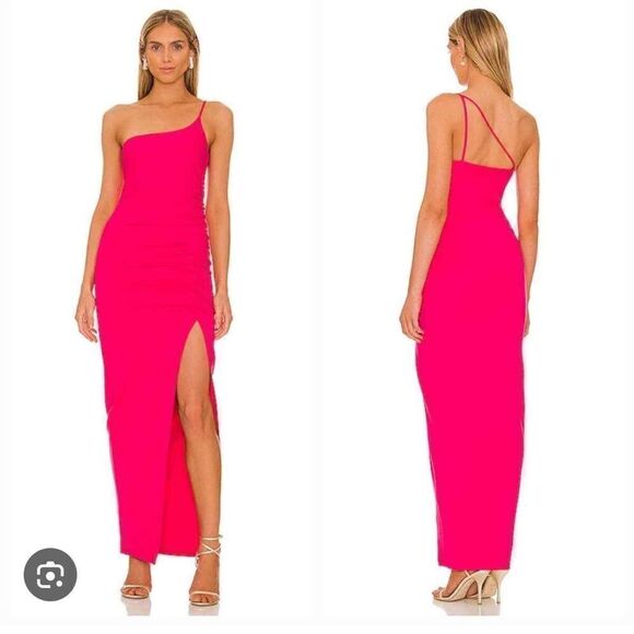 Lovers and Friends Nami Maxi Dress in Pink Small New - Picture 1 of 7
